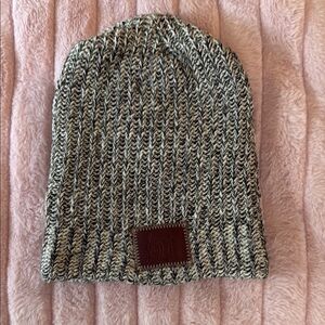 Love Your Melon Gray Chunky Knit Hat